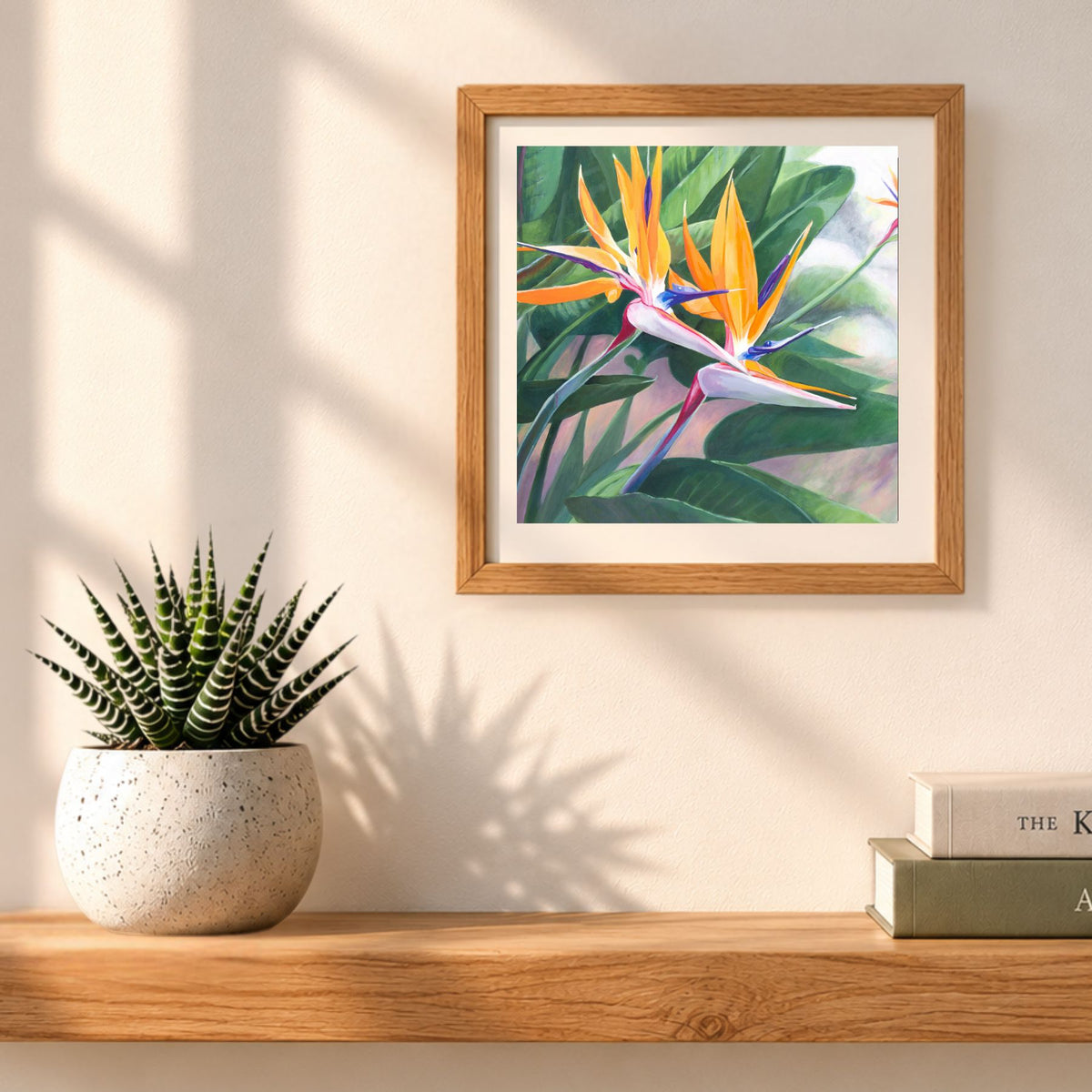 Bird of Paradise Botanical Mini Print