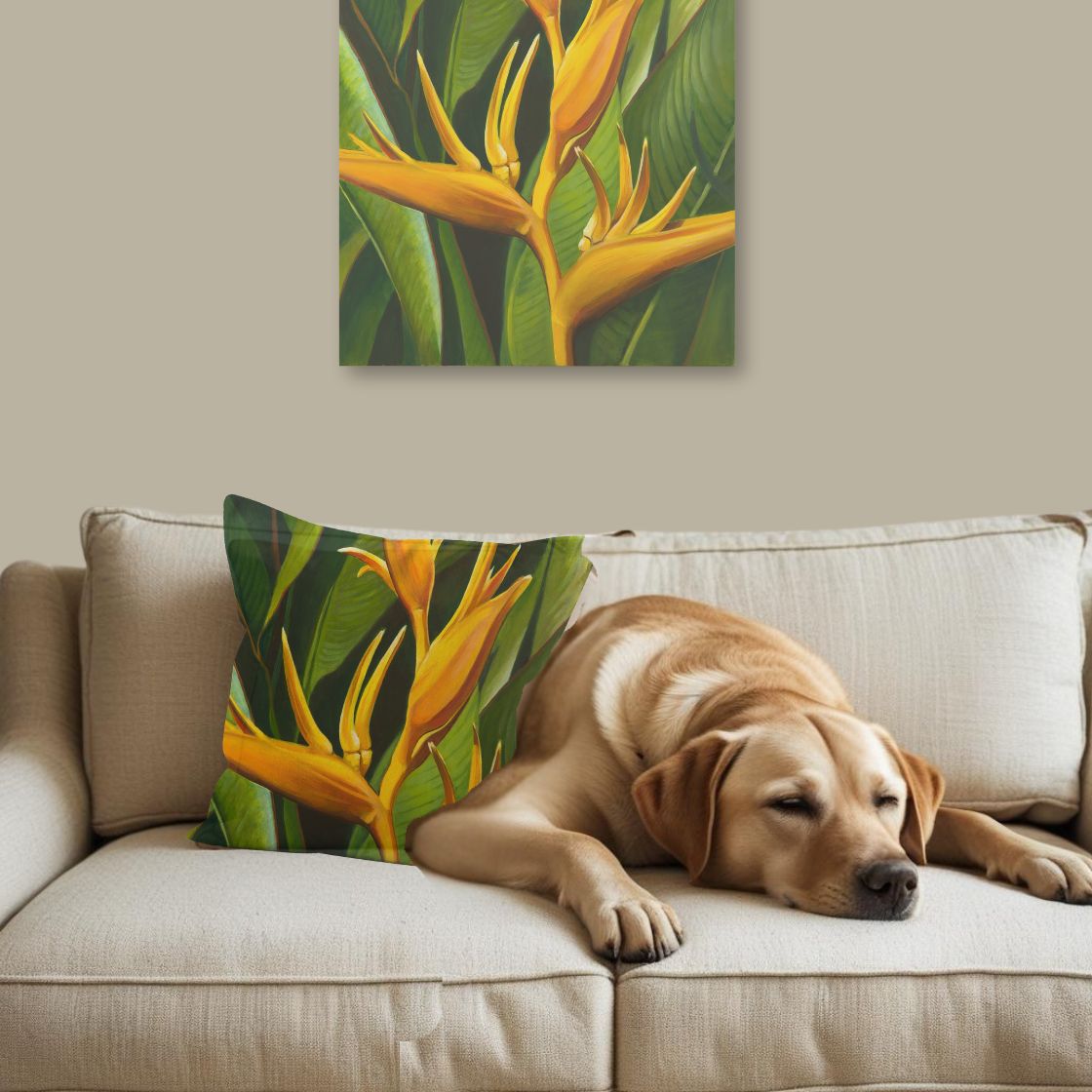 Tropical Lobster Claw Series 6 Cushion