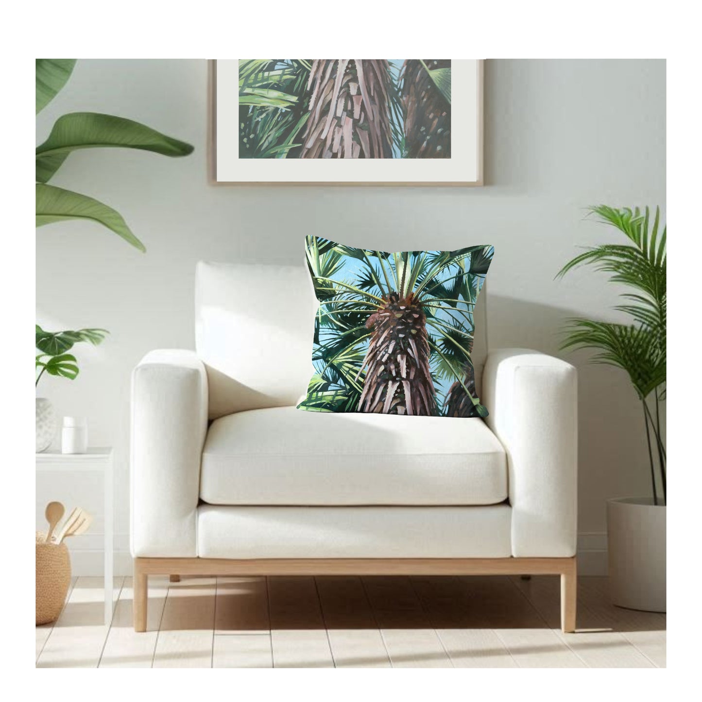 Tropical Tresco Palm Series 3 Cushion