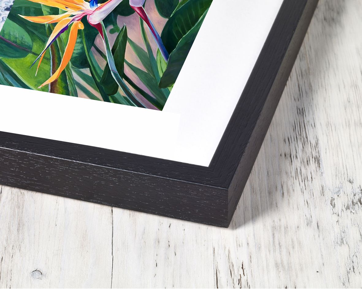 Tropical Birds of Paradise Series 4 Fine Art Print