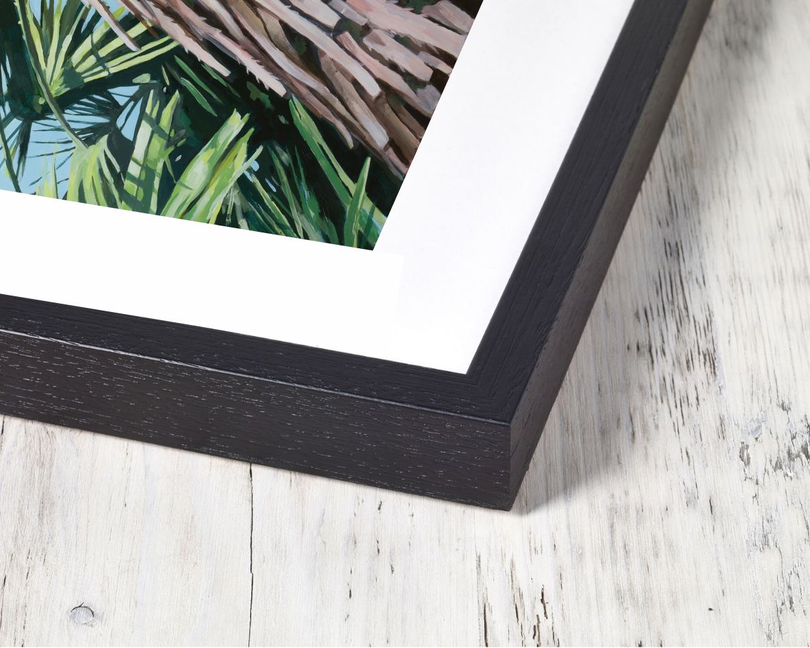 Tropical Tresco Palms Series 3 Fine Art Print