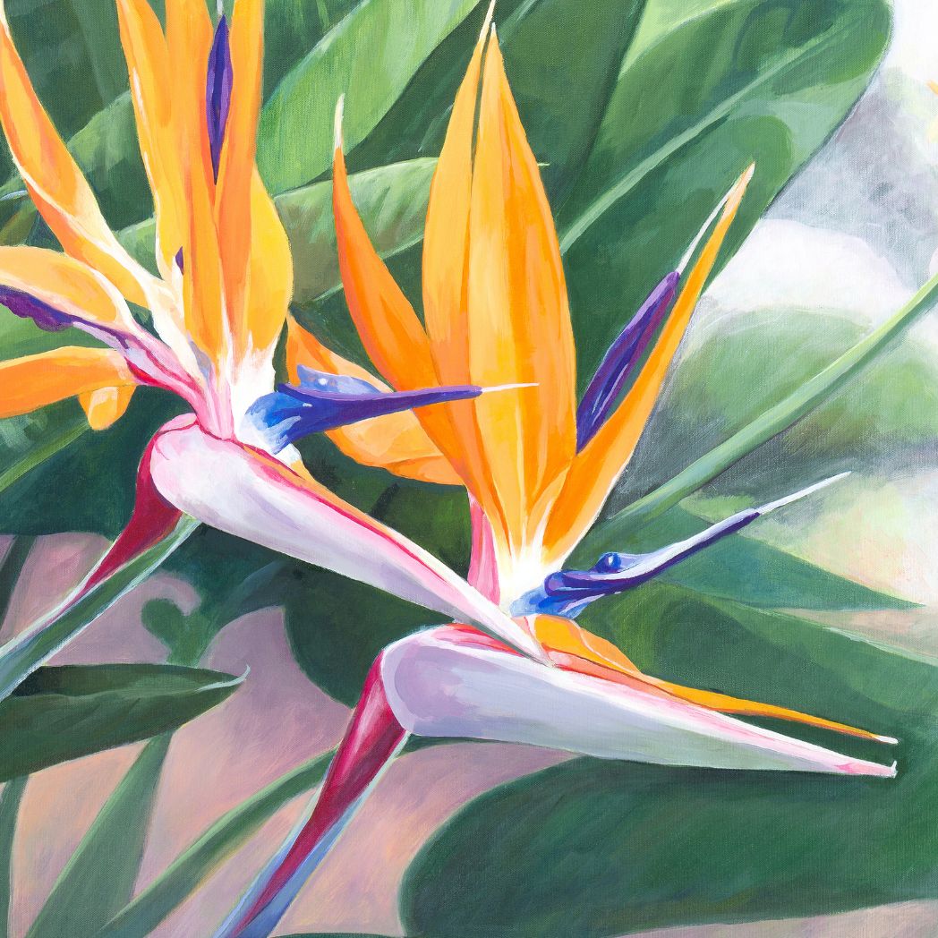 Bird of Paradise Botanical Mini Print