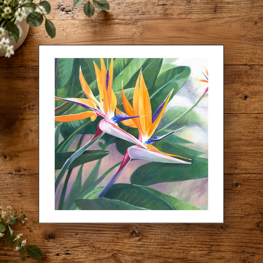 Bird of Paradise Mini Print