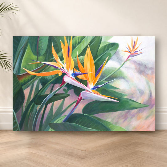 Tresco Birds of Paradise Original Painting