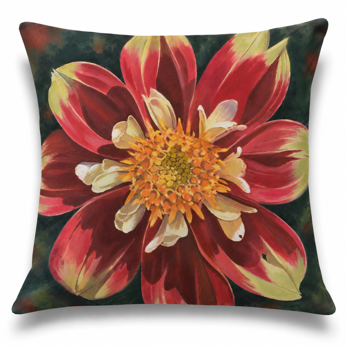 Glorious Dahlia Cushion