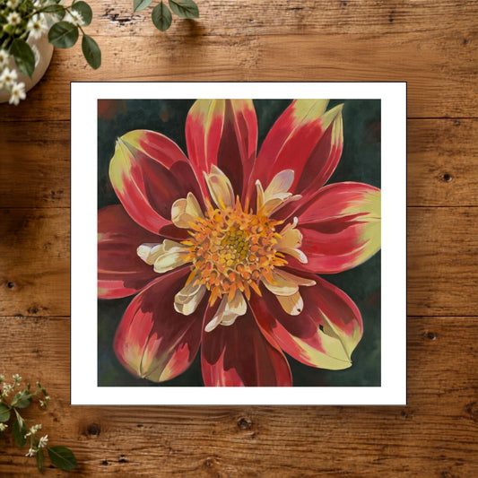 Glorious Dahlia Mini Print