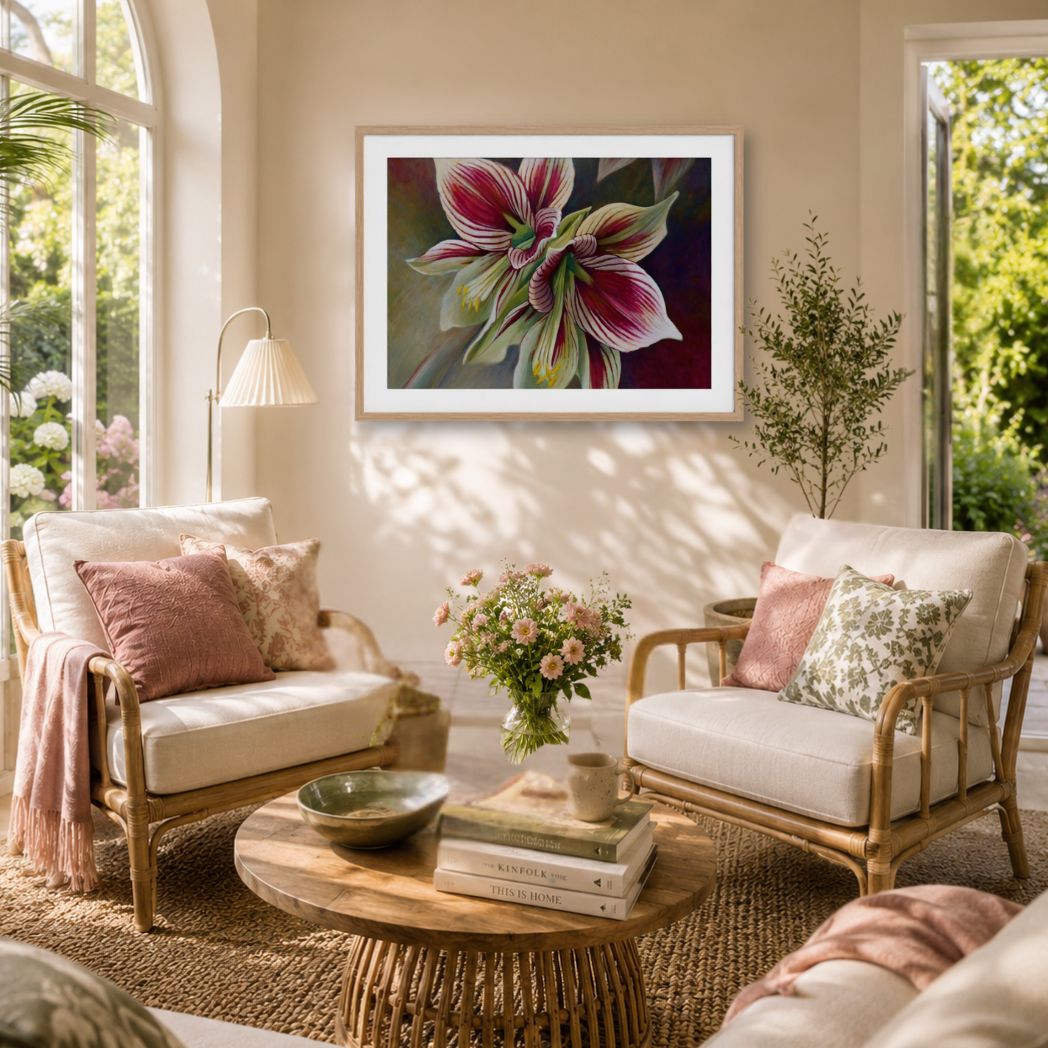 Butterfly Amaryllis – Fine Art Print