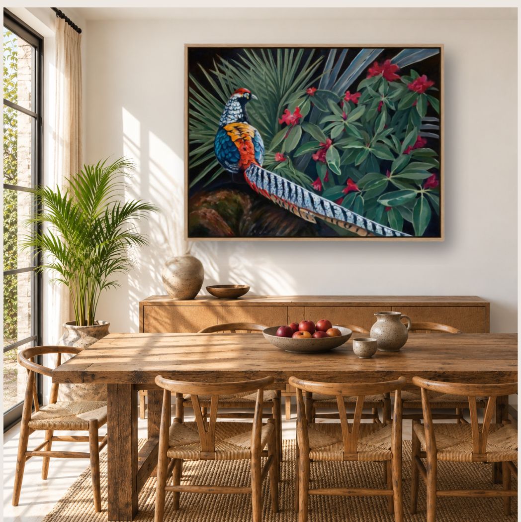 Lady Amherst Canvas Print