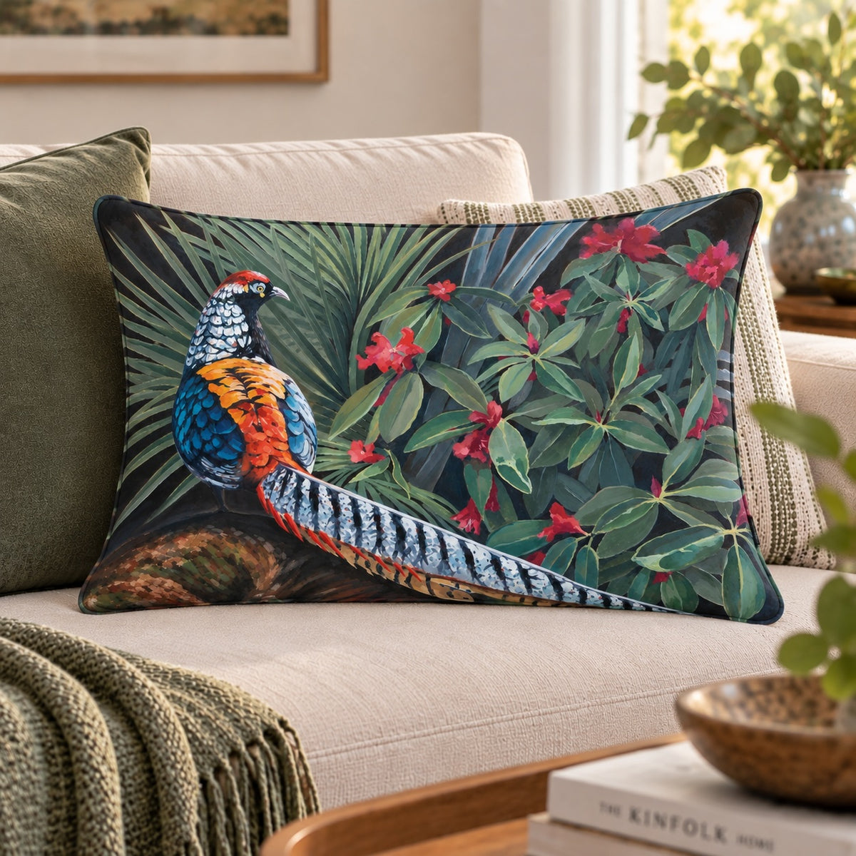 Lady Amherst Cushion
