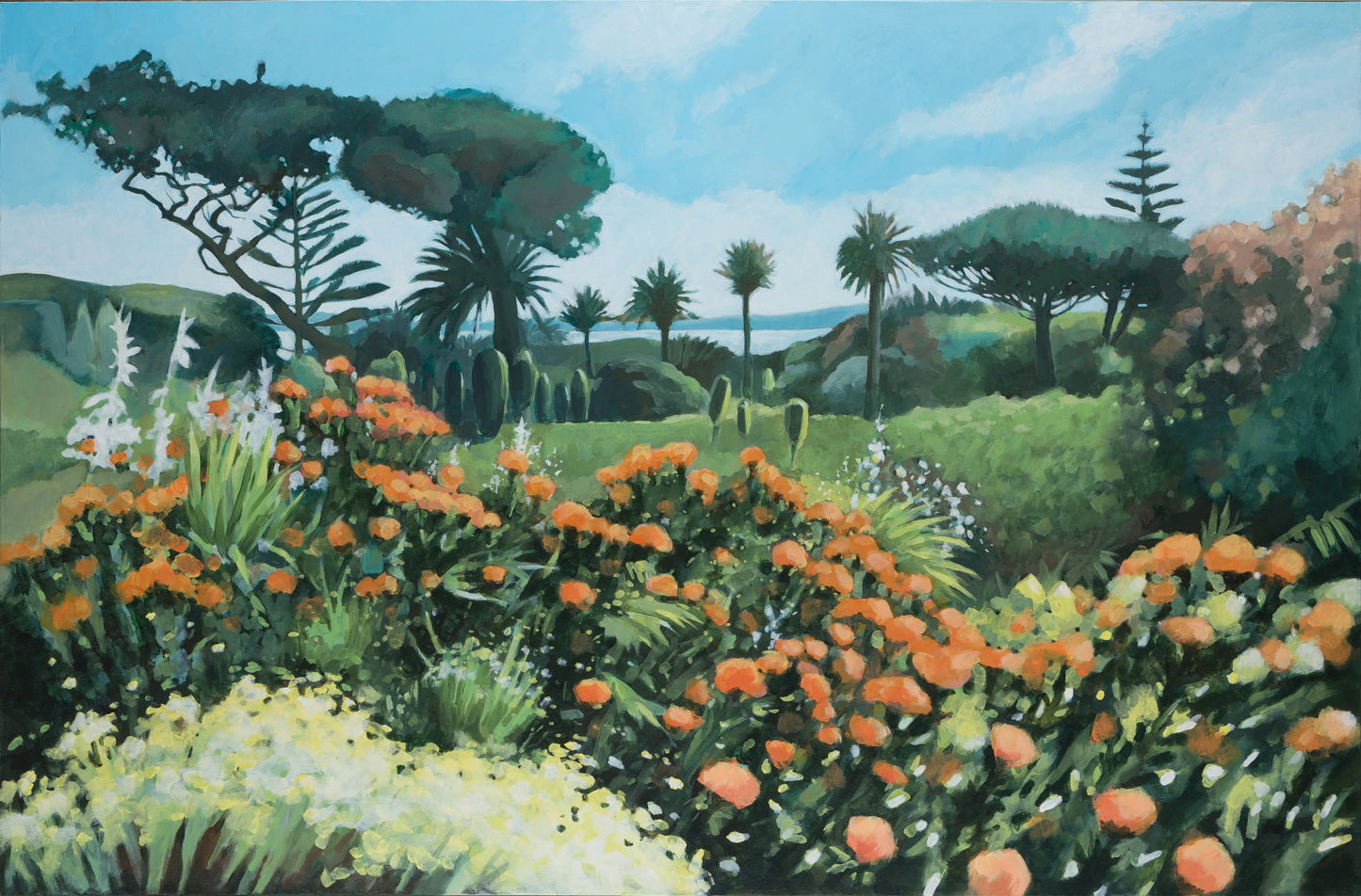 Tropical Tresco Series 2 Fine Art Canvas Print