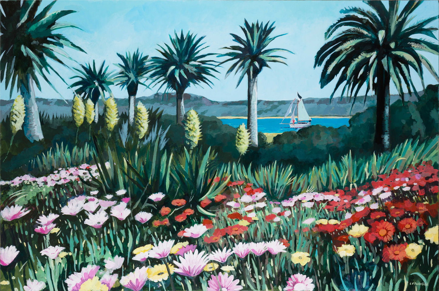 Tropical Tresco Series 1 Fine Art  Print