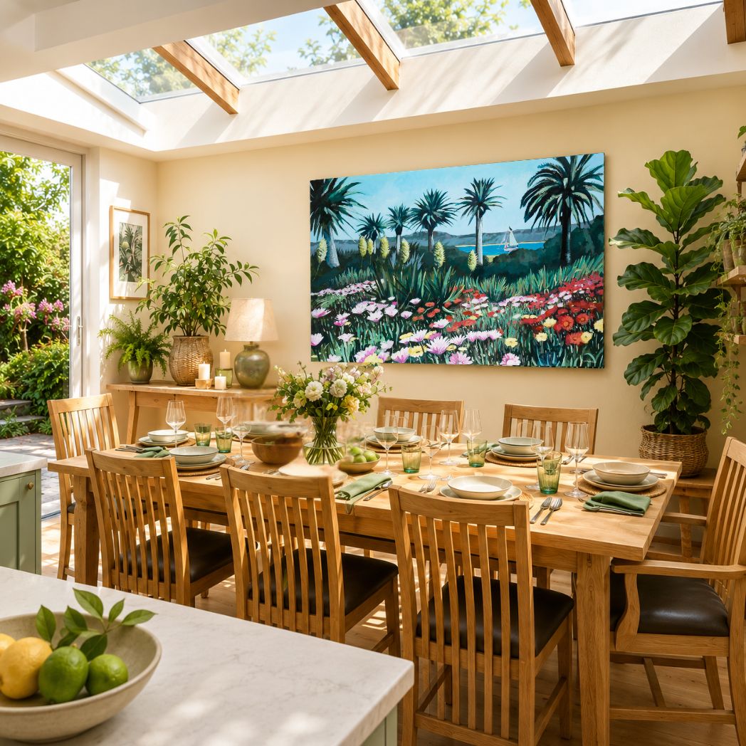 Tropical Tresco 1 Original Painting