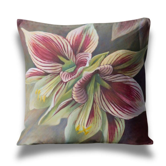 Butterfly Amaryllis Cushion