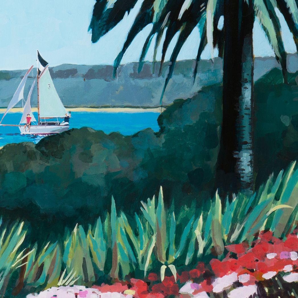 Tropical Tresco 1 Original Painting