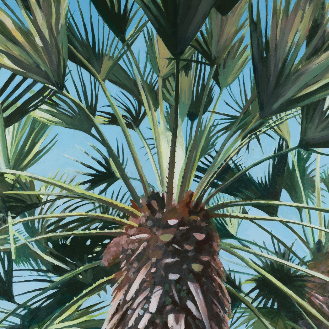 Tresco Palms Original Painting