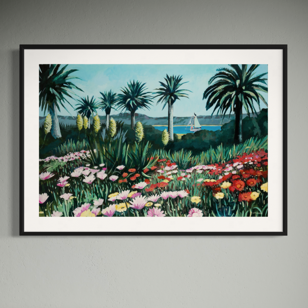 Tropical Tresco Series 1 Fine Art  Print
