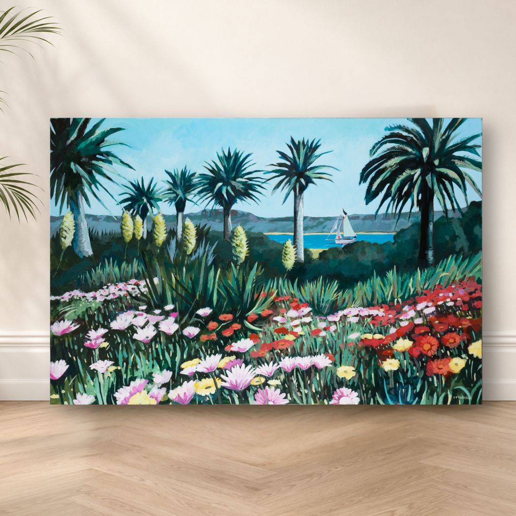 Tropical Tresco 1 Original Painting
