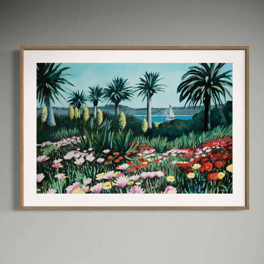 Tropical Tresco Series 1 Fine Art  Print
