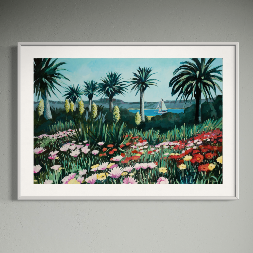 Tropical Tresco Series 1 Fine Art  Print