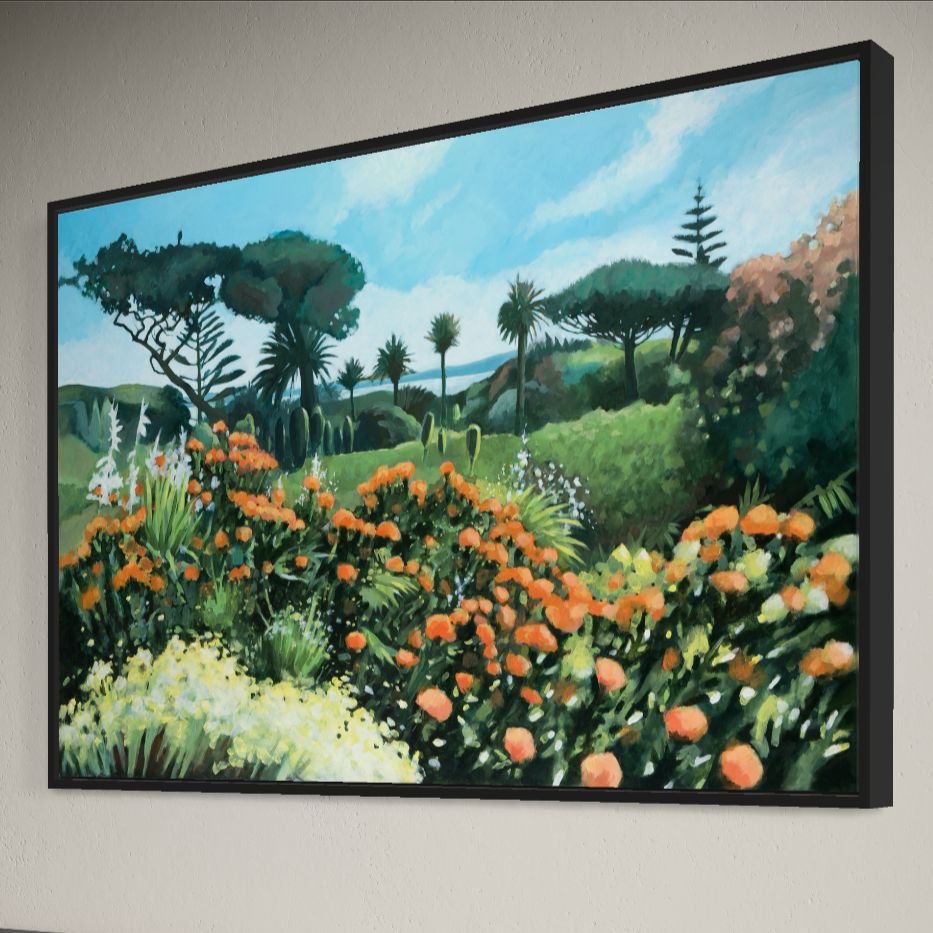 Tropical Tresco Series 2 Fine Art Canvas Print