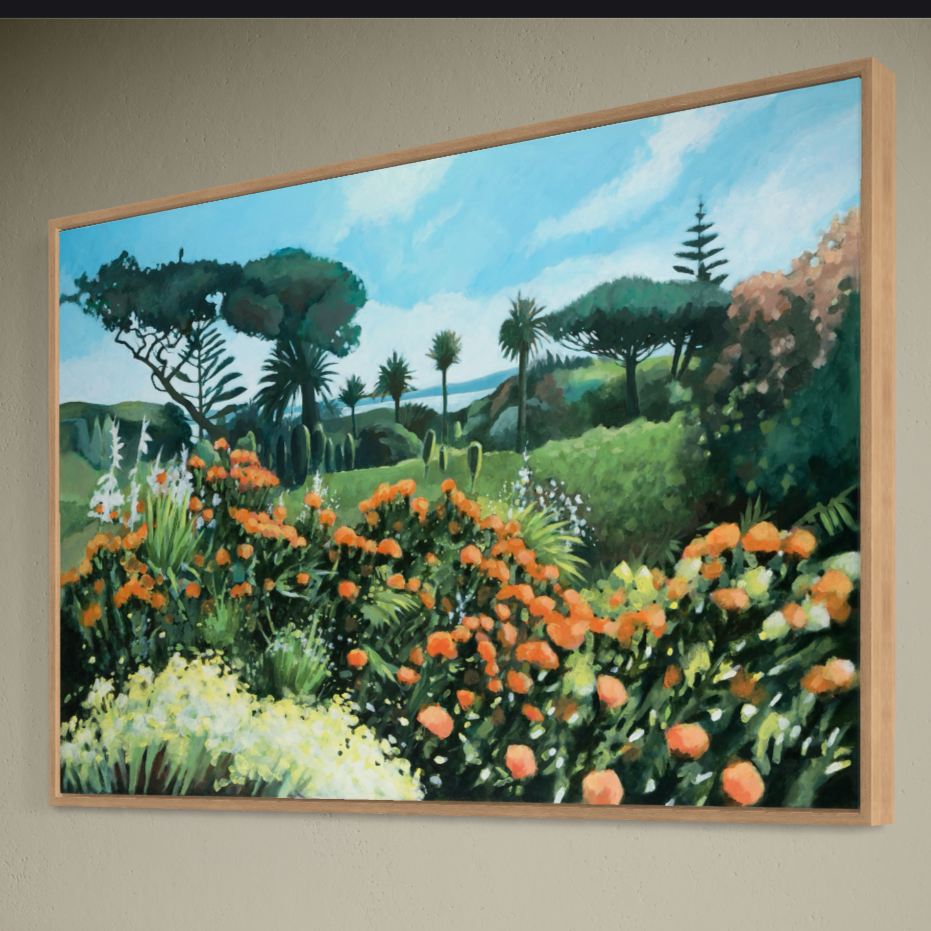 Tropical Tresco Series 2 Fine Art Canvas Print