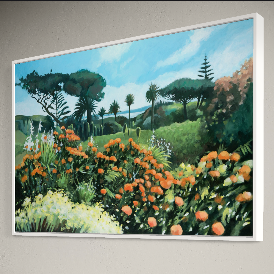 Tropical Tresco Series 2 Fine Art Canvas Print