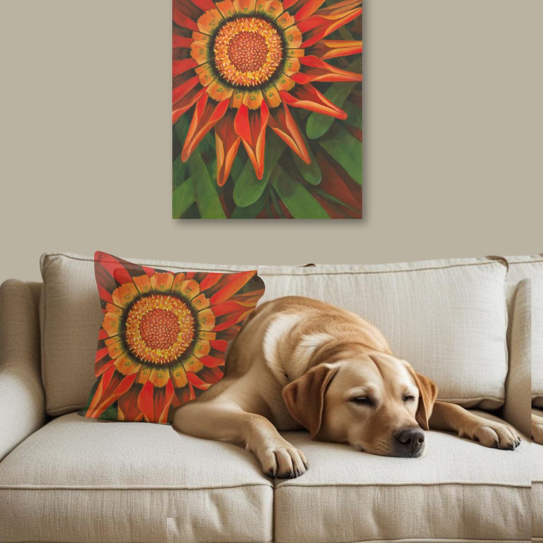 Tropical Ganzania Series 5 Cushion