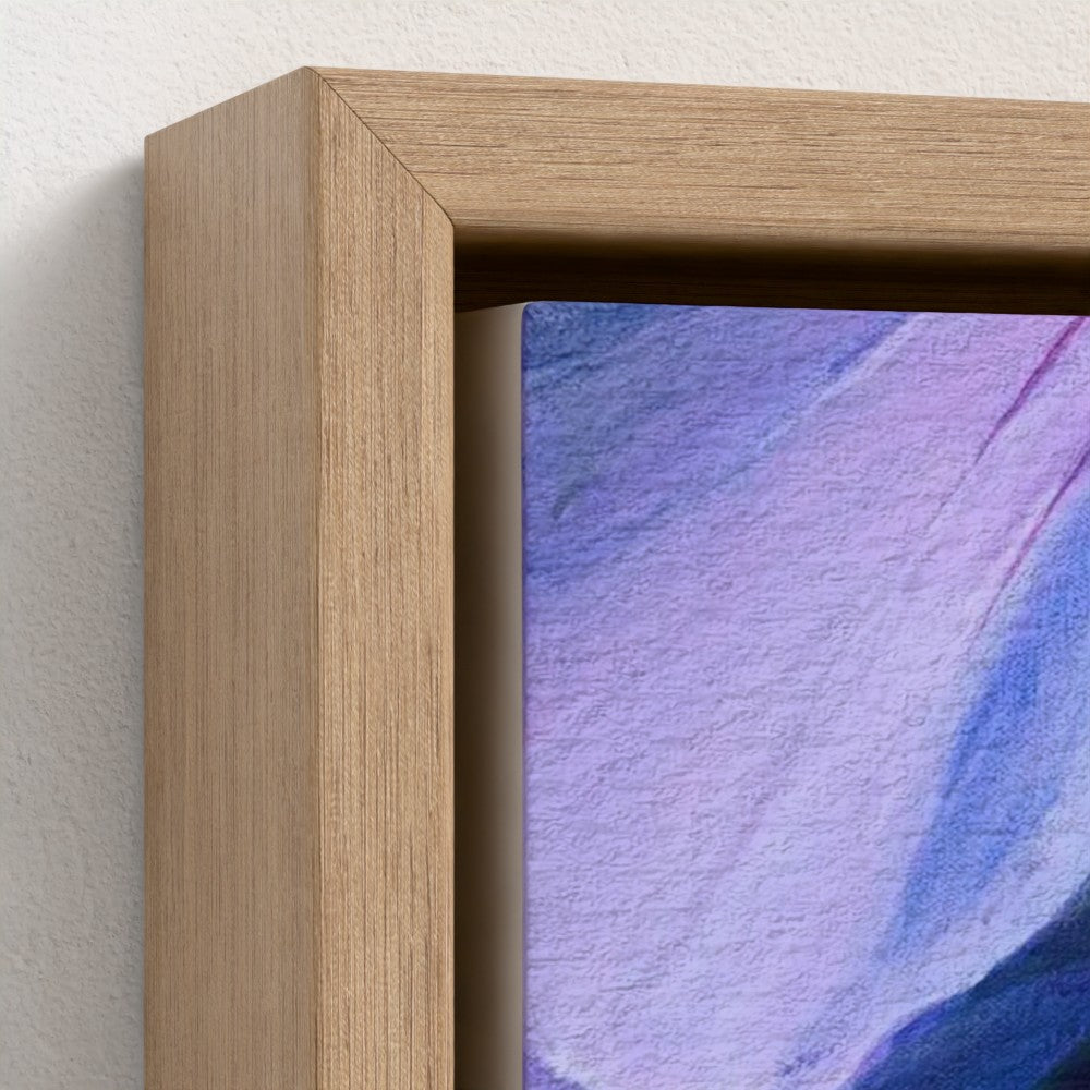 Hummingbird & Hibiscus Fine Art Canvas Print