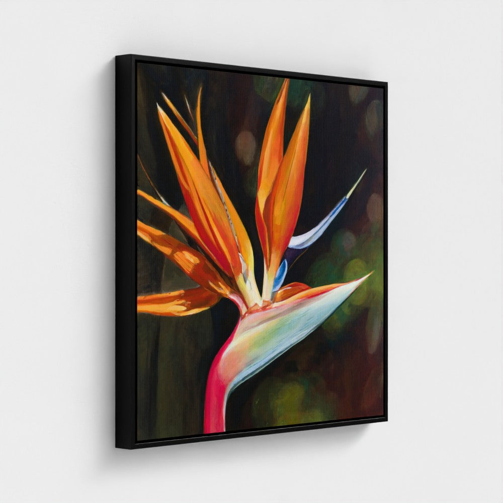 Bird in Bloom Fine Art Canvas Print