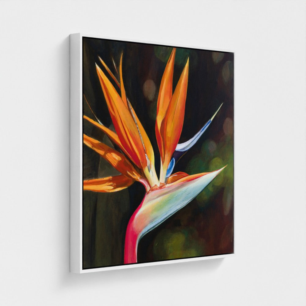Bird in Bloom Fine Art Canvas Print